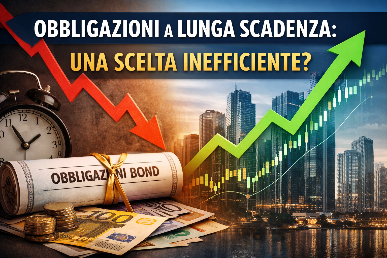 Obbligazioni a lunga scadenza: perché possono essere una scelta inefficiente per chi ha obiettivi di lungo periodo